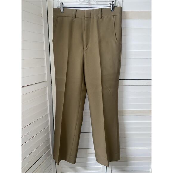 Vintage Sears The Men's Store Polyester 3 Piece Suit Khaki Tan Brown 39R - Picture 10 of 15